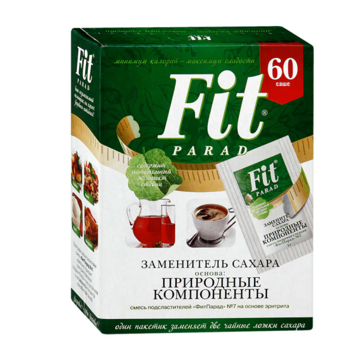 Заменитель сахара Fit Parad №8. 60 шт.