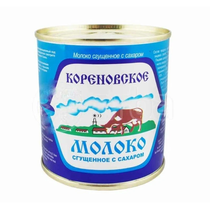 Молоко сгущенное с сахаром Кореновское 370 г