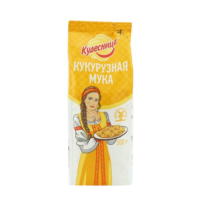 Мука Кудесница кукурузная 500 г.