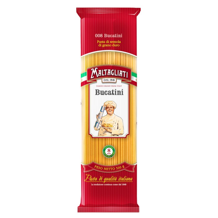 Мак,изд. Мальтальяти №008 букатини 450 г.