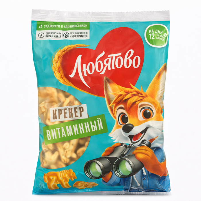 Любятово Крекер витаминный 300 г