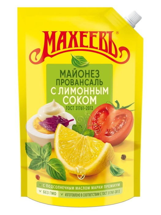 Майонез Провансаль с лим. соком Махеевъ 770 г