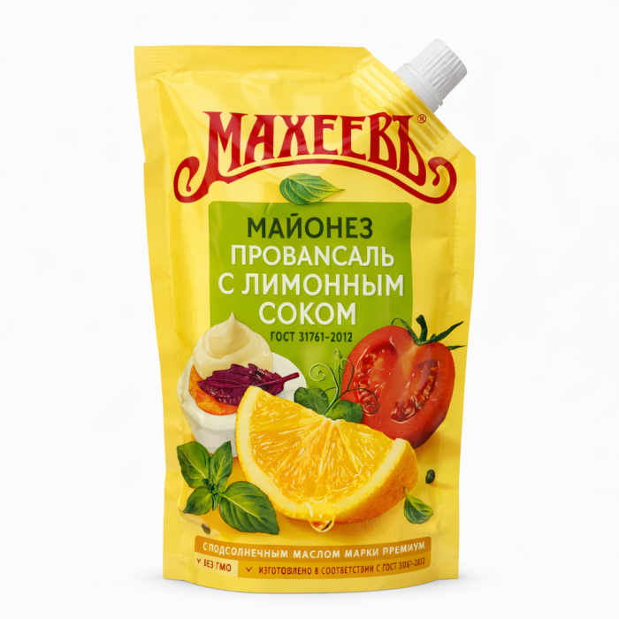 Махеевъ Майонез с лимонным соком 380 г
