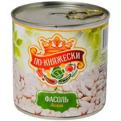 Фасоль белая По-княжески 420 г