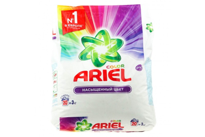 Порошок Ariel цветной 3 кг.