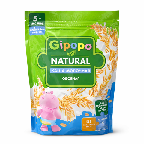 Каша молочная овсяная Gipopo 200 г