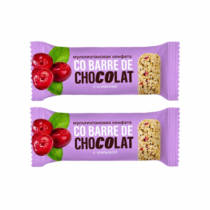 Конфеты Chocolate мультизлаковые Клюква
