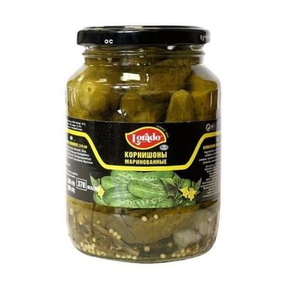 Огурцы мар.корнишоны Лорада (3-6см) 370 г