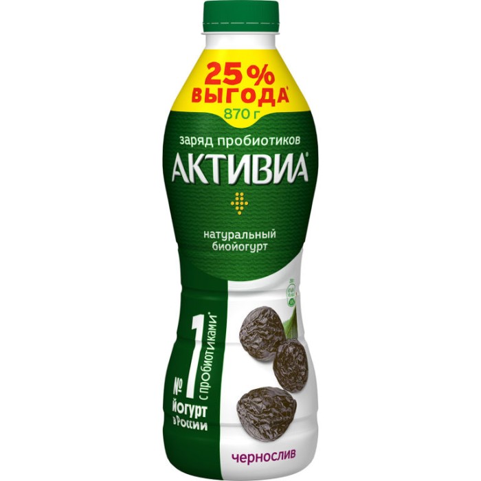 Активиа 870 г. Чернослив