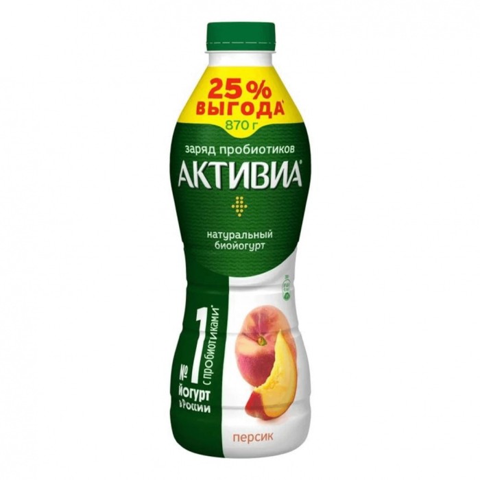 Активиа 870 г. Персик