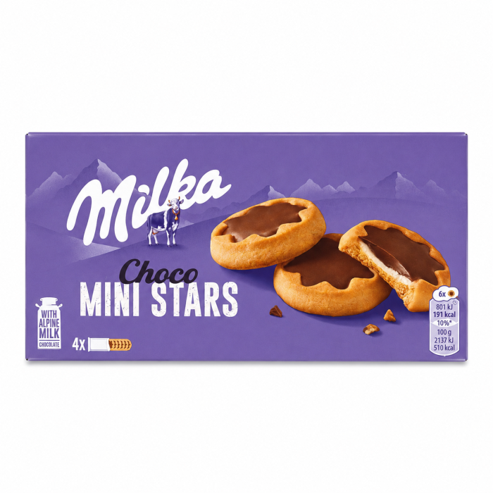 Милка печенье Чоко Минис 150 г