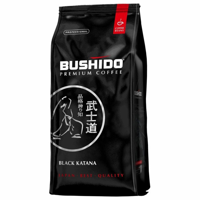 Кофе Бушидо BlackЗерно 227 гр