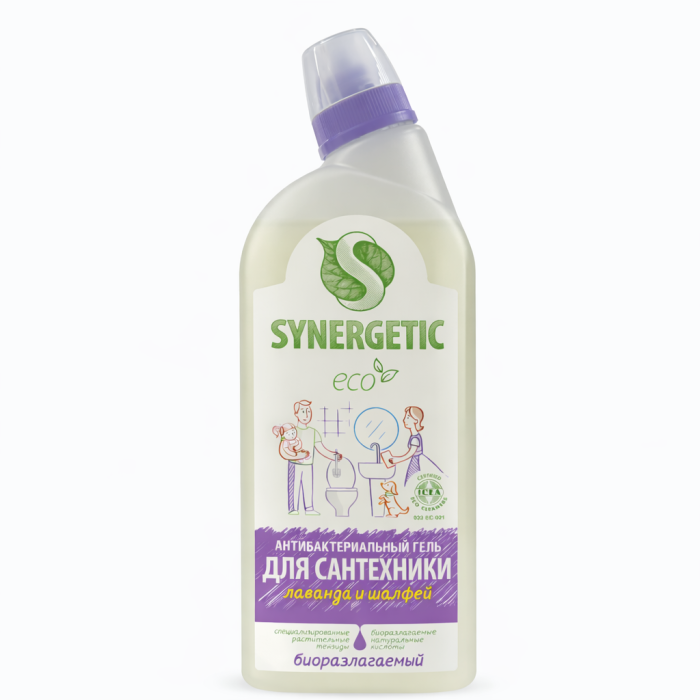 Synergetic гель для сантехники Лаванда и Шалфей 700 мл