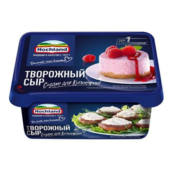 Сыр творожный Hochland  400 г. Для кулинарии