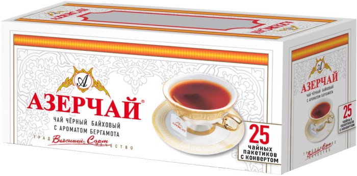 Азерчай с ароматом бергамота 25 пакет