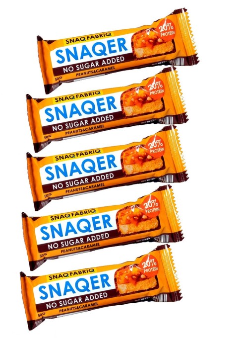 Батончик Snaqer Арахис и Карамель 50 г