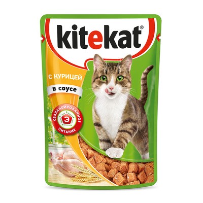 Китекат Аппетитная курочка в соусе 85 г