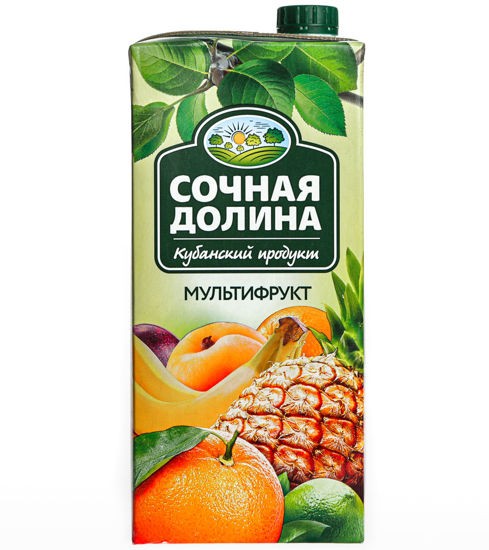 Нектар Сочная долина Мультифрукт 0,95 л
