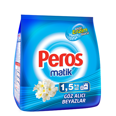 Порошок Peros для цветного и белого 1.5 кг
