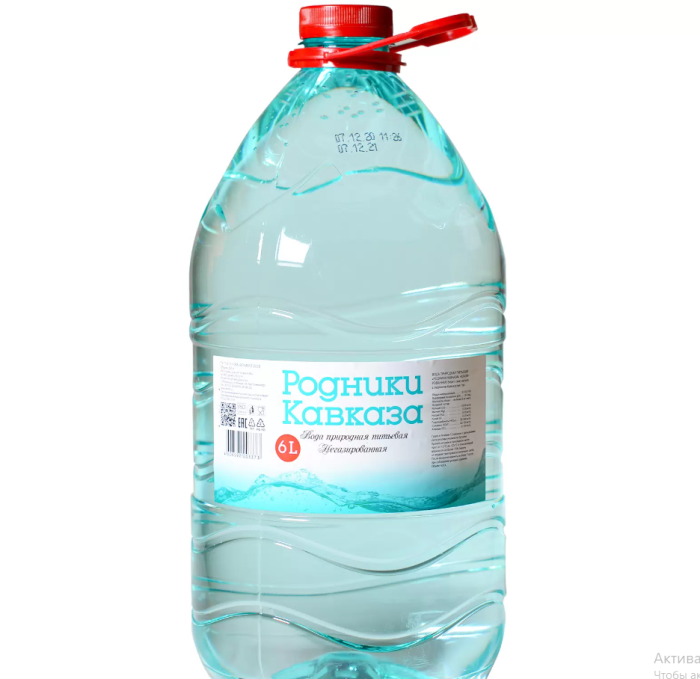 Вода природная Родники Кавказа 5 л