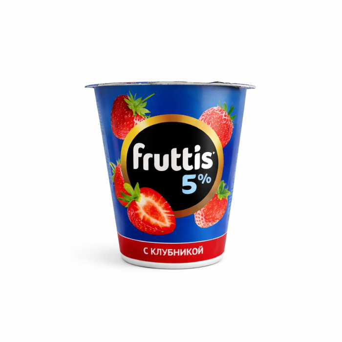 Fruttis Йогурт клубника 5% 290 г