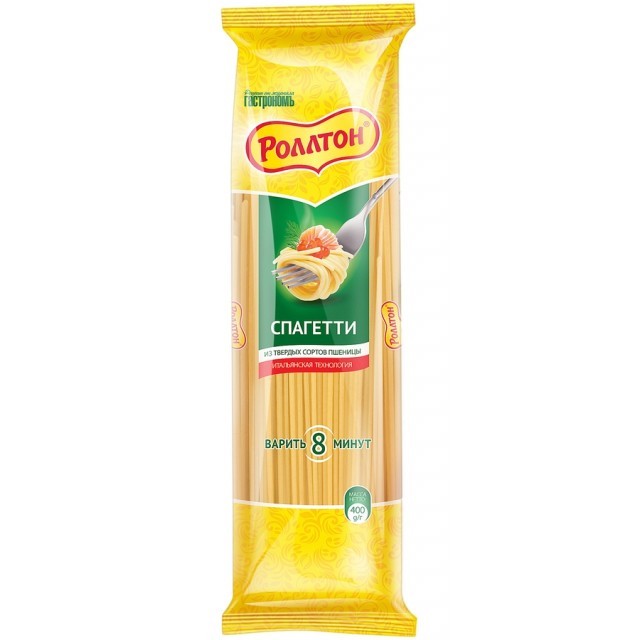 Макароны Роллтон 400 г.Спагетти
