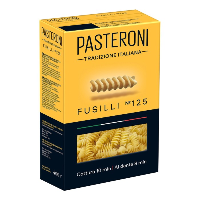 Макароны Ф №125 PASTERONI 400 г
