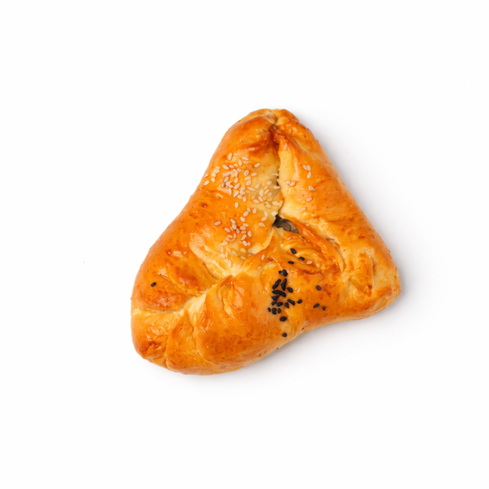 Пирожок запеченный с курицей и грибами