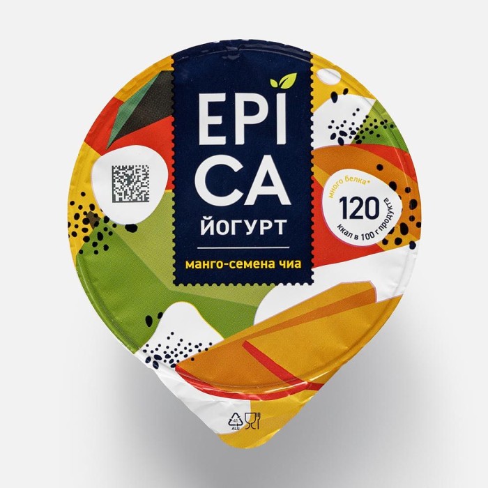 Epica десерт манго-семена чиа 130 г