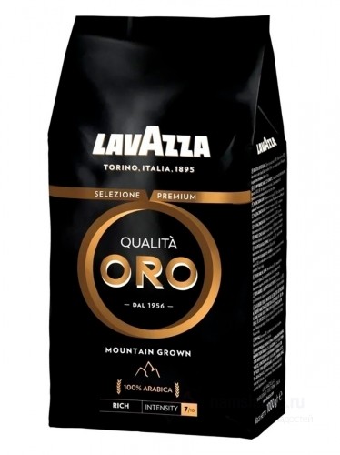 Кофе Lavazza ORO зерно 1000 гр.
