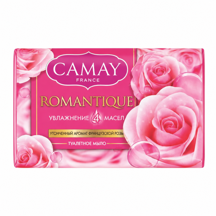 Мыло туалетное Camay Роза 85 г