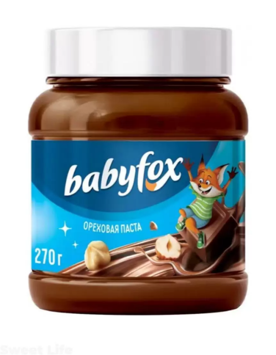 Шоколадно-ореховая паста Babyfox 270 г