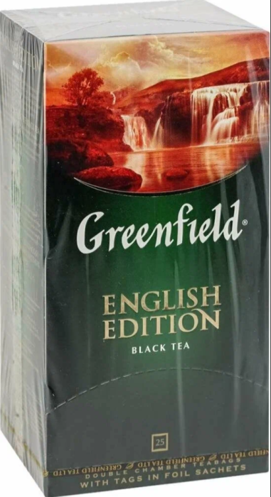 Чай чёрный Гринфилд English Edition 25 пак