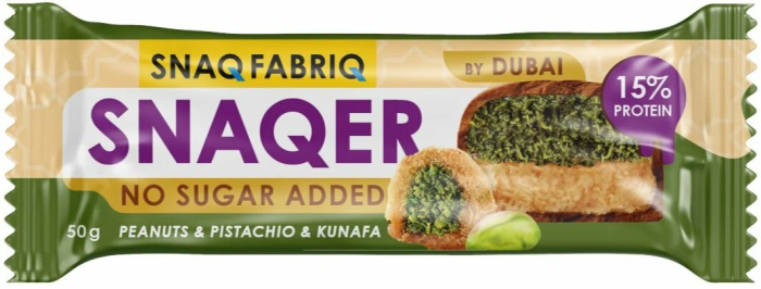Батончик протеиновый со вкусом орехов фисташек SNAQ FABRIQ 50