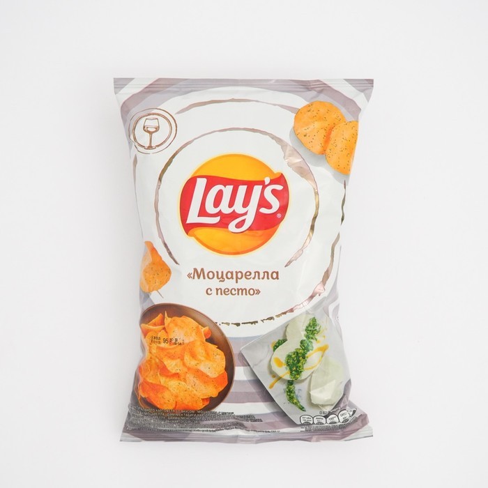 Чипсы Lays моцарелла с песто 95 г.
