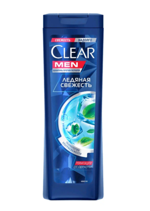 Шампунь Clear men Ледяная свежесть 400 мл.
