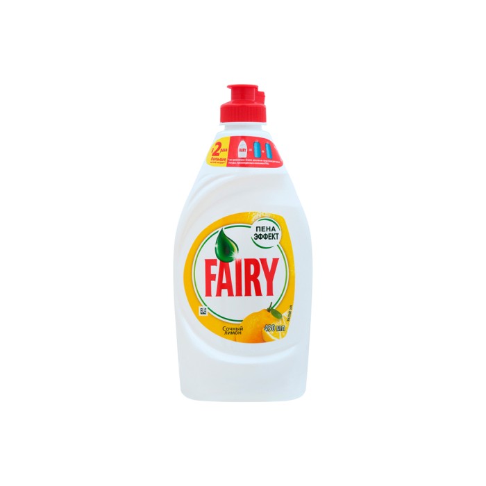 Fairy средство для мытья посуды лимон 450 мл.