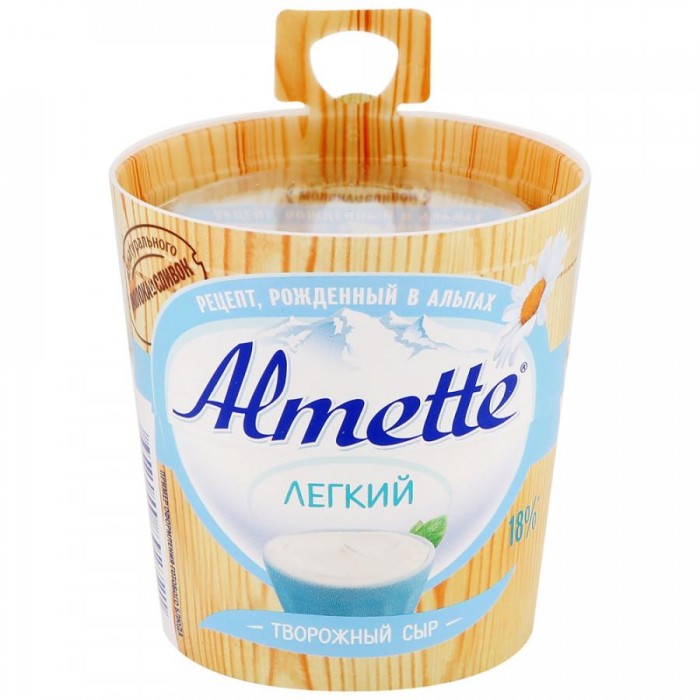Сыр творожный Almette Легкий 150 г