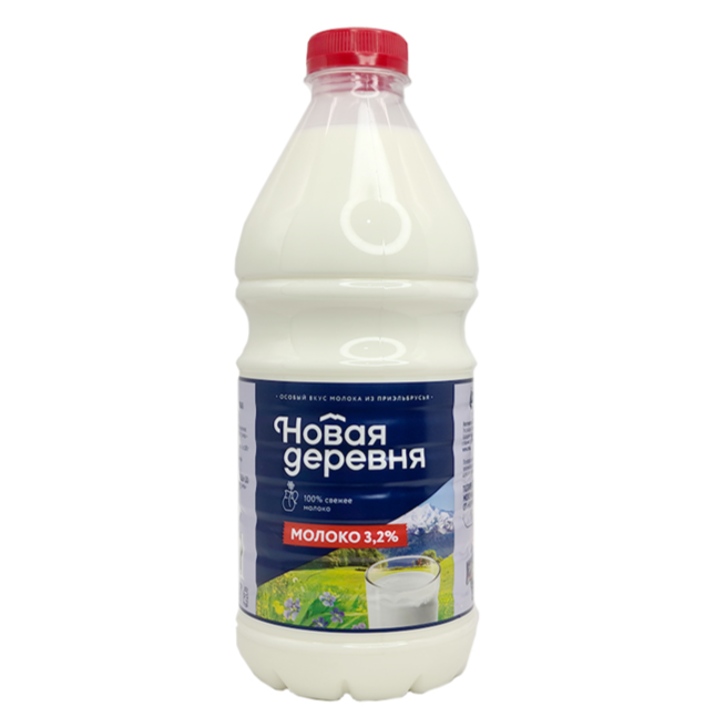 Молоко Новая деревня 3,2% 1,4 л.