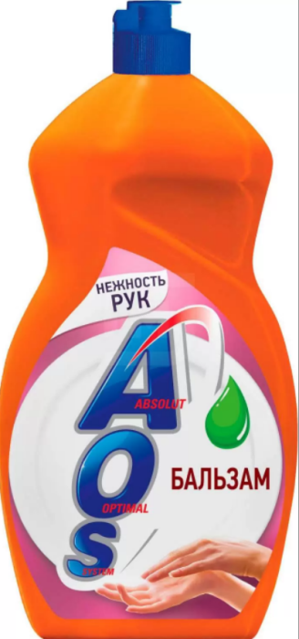 AOS средство для мытья посуды бальзам 1,3 л