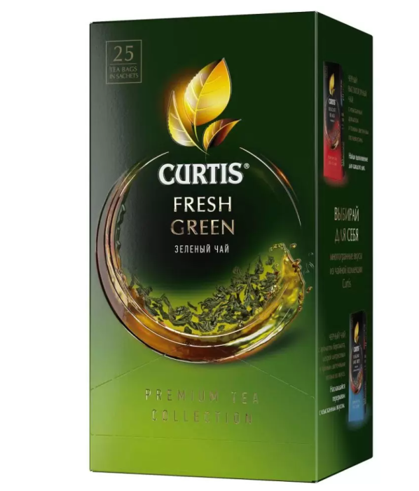 Чай Curtis Fresh Green 25 пакетиков