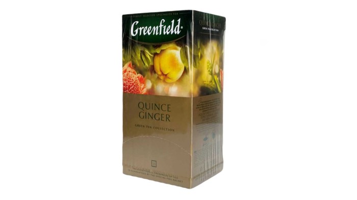 Чай зеленый Гринфилд Quince Ginger 25 пак