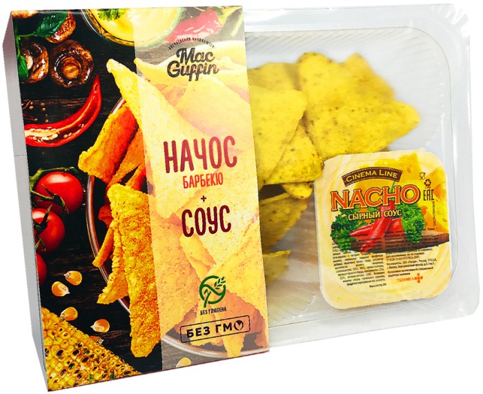 Чипсы Начос+Соус 95 гр