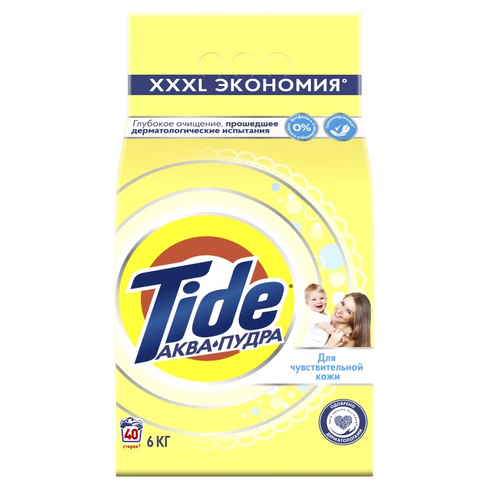Порошок Tide 6 кг. для чувств. кожи
