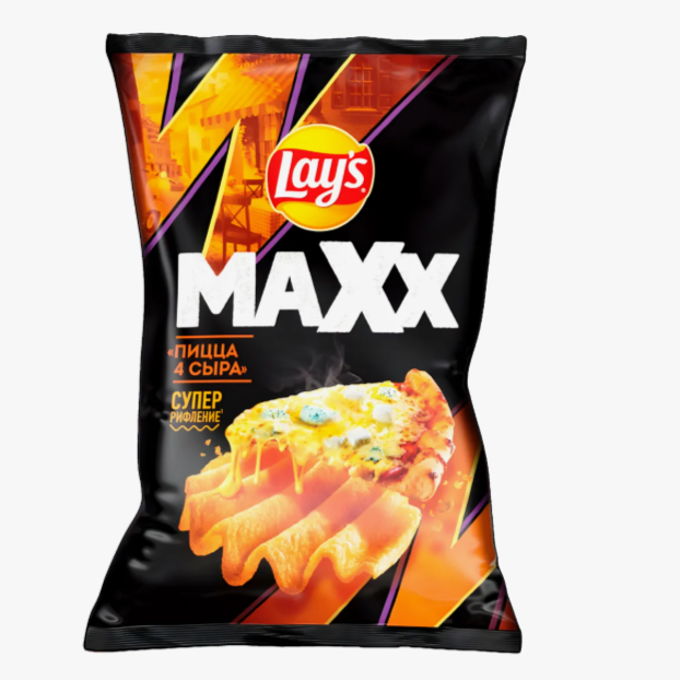 Чипсы Lays Пицца 4 сыра 100 г