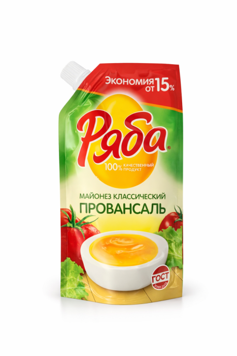 Майонез Классический провансаль Ряба 200 г