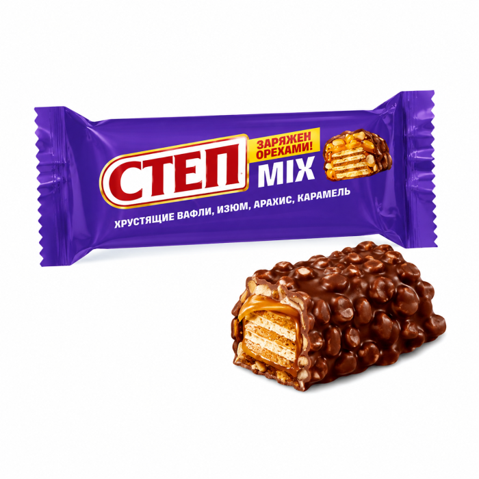 Конфеты Степ MIX вафельный