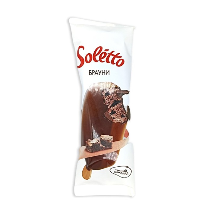 Мороженое Soletto Брауни 75 г.