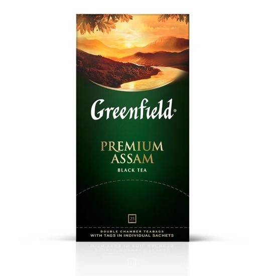 Чай чёрный Гринфилд Premium Assam 25 пак