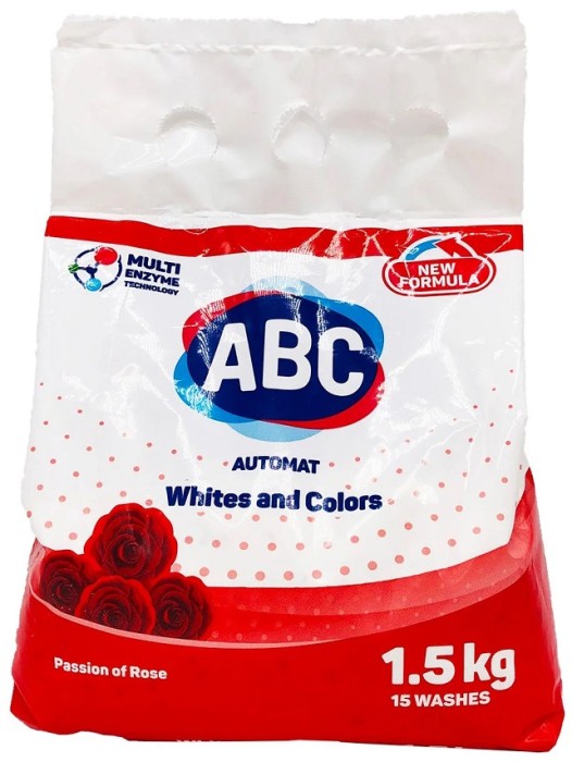 Порошок ABC роза 1,5 кг.